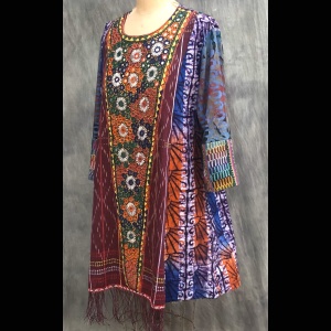 Floral Front Tunic