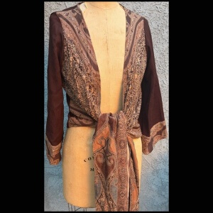 Chocolate Paisley