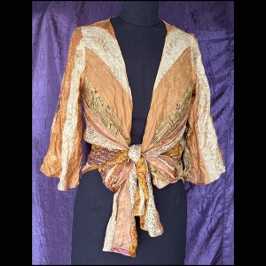 Silk Scarf Top